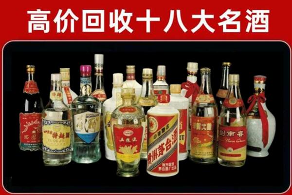 忠市回收名酒